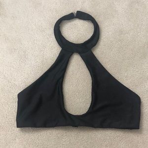 Black Bathing Suit Top